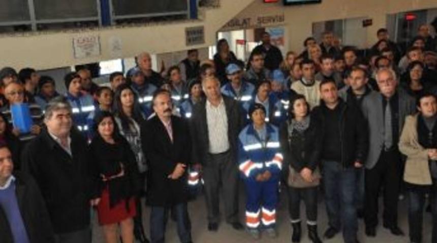 Başkan Altung&uuml;n, Personelin Yeni Yılını Kutladı