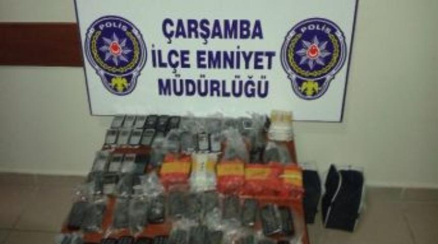 96 Adet Ka&ccedil;ak Cep Telefonu Ele Ge&ccedil;irildi