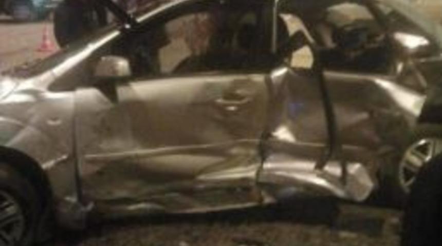 &Ccedil;aycuma&rsquo;da Trafik Kazası: 3 Yaralı