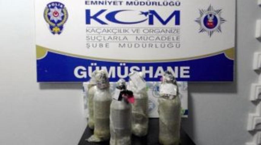 G&uuml;m&uuml;şhane Emniyeti'nden Zehir Tacirlerine Yeni Yılın İlk Darbesi
