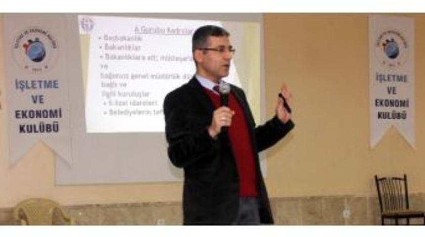 &lsquo;kpss Semineri Ve Kariyer Meslekleri&rsquo; Konferansı D&uuml;zenlendi