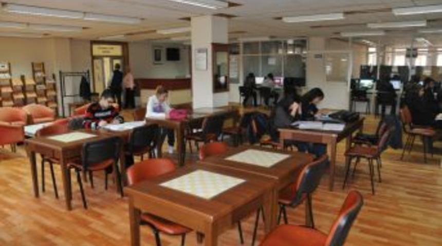 OM&Uuml; Merkez K&uuml;t&uuml;phanesi 24 Saat Hizmet Verecek