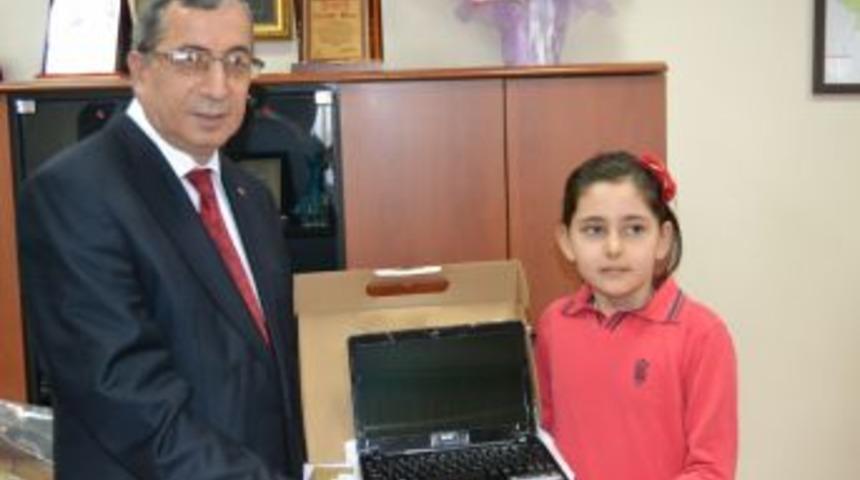 Resim Yarışmasında 1. &Ouml;zel D&uuml;zce Fatih İlkokulu'ndan