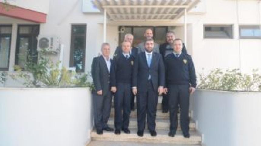 Askon&rsquo;dan Sarı&ccedil;am Emniyet M&uuml;d&uuml;r&uuml; Yılmaz'a Ziyaret