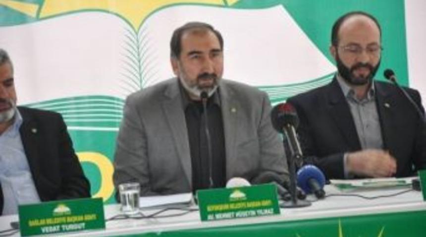 H&uuml;da-par Diyarbakır&rsquo;da Başkan Adaylarını Tanıttı