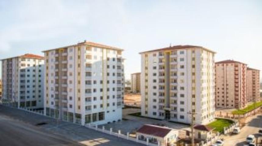 Gazikent&rsquo;teki Toplu Konut İnşaatı Sona Yaklaştı