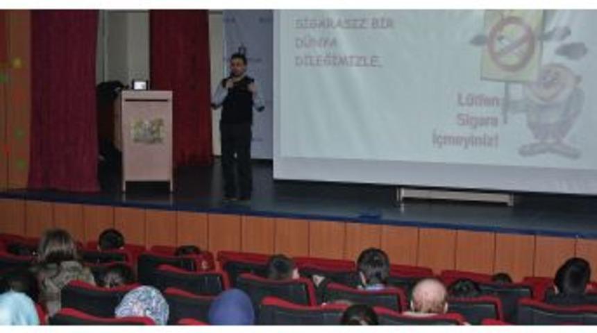 &Ouml;ğrenciler Sigaranın Zararları Hakkında Bilin&ccedil;lendirdi