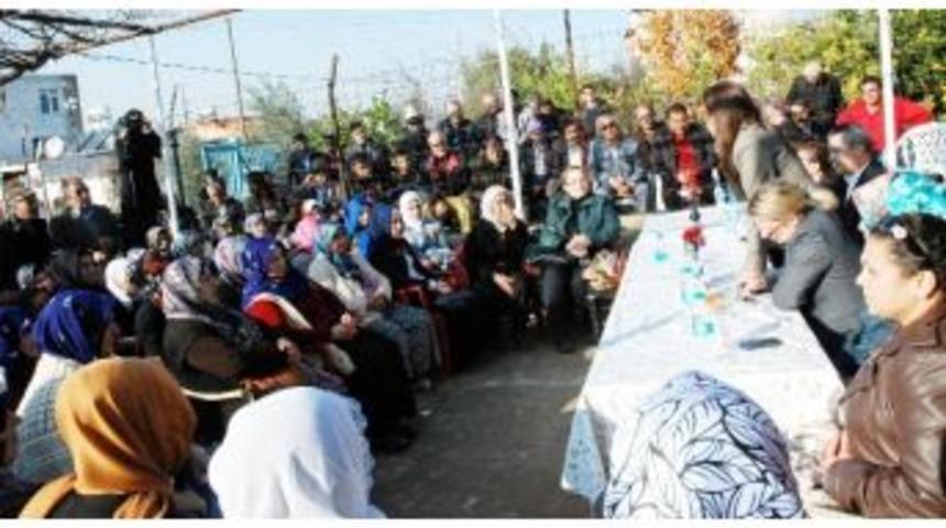 Milletvekili En&ccedil;, Aksu&rsquo;da Vatandaşlarla Bir Araya Geldi