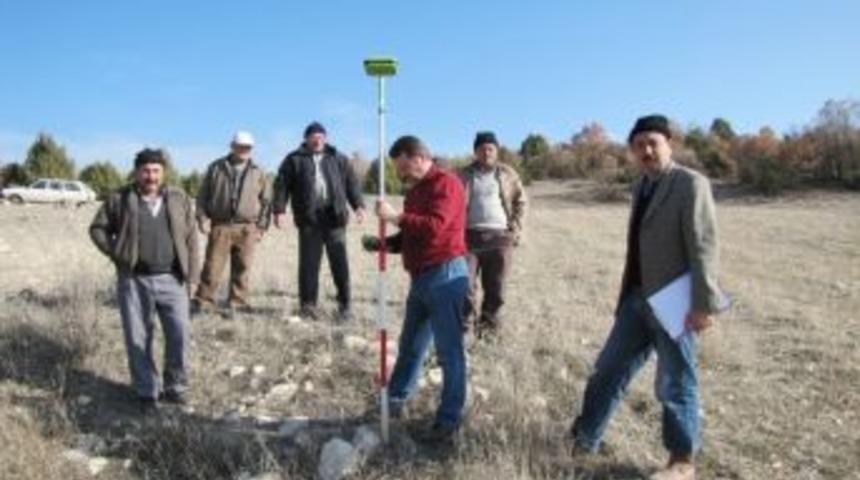 Hisarcık&rsquo;ta İlave Kadastro &Ccedil;alışmalarına Başlandı