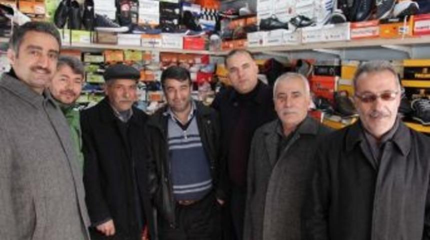 Başkan Alaydın&rsquo;dan Esnaf Ziyareti