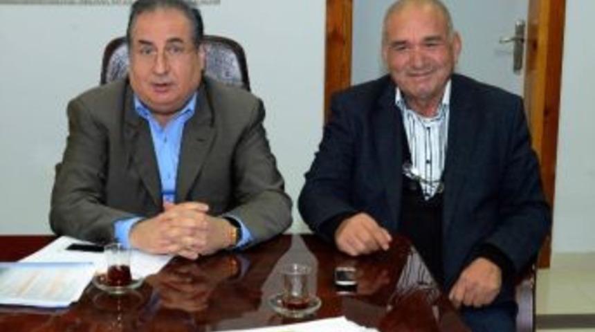 Chp Mut Adayı K&uuml;&ccedil;&uuml;k Başkan &Ouml;zcan&rsquo;ı Ziyaret Etti