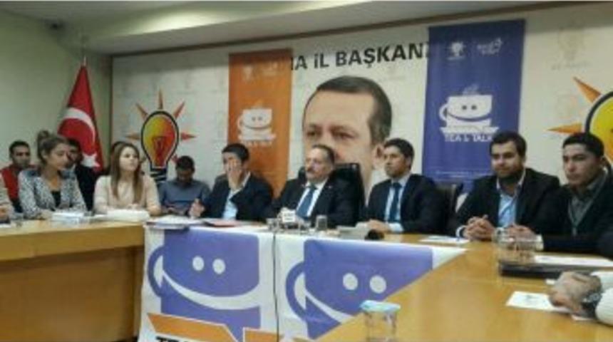 AK Partili Gen&ccedil;lerin Konuğu B&uuml;y&uuml;kşehir Adayı Torun Oldu