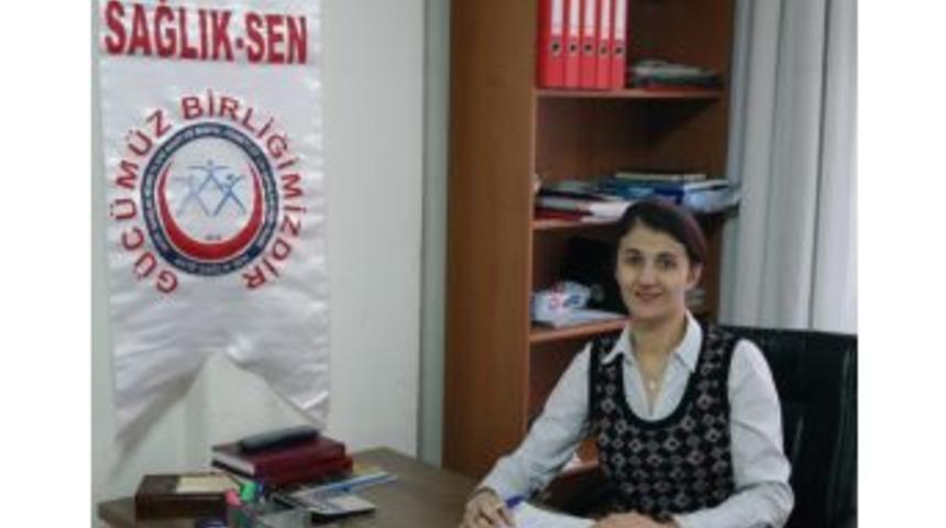 Aktif-Sağlık Sen İl Temsilcisi Hacıey&uuml;poğlu: Sağlık &Ccedil;alışanları Mutsuz
