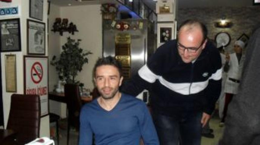 Fenerbah&ccedil;eli Milli Futbolcu G&ouml;khan G&ouml;n&uuml;l, Baba Ocağında