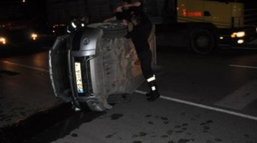 Afyonkarahisar&rsquo;da Trafik Kazası: 1 Yaralı