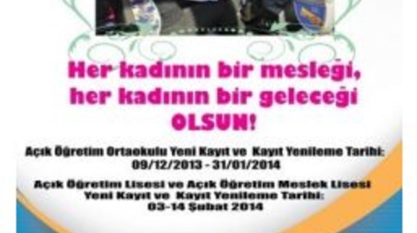 Kadınlar İ&ccedil;in Meslek Eğitim Projesi