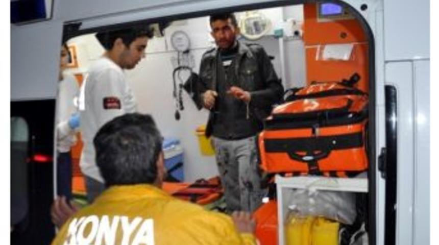 Alkoll&uuml; S&uuml;r&uuml;c&uuml; Otomobille Kanala D&uuml;şt&uuml;: 1 Yaralı