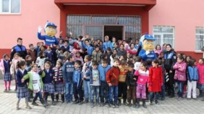 Bing&ouml;l Emniyeti'nden 'binkanka &Ccedil;ocuklarla Buluşuyor' Projesi