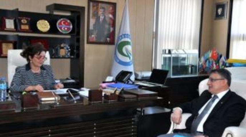 Giresun Ticaret Borsası&rsquo;ndan Giresun &Uuml;niversitesi'ne Ziyaret