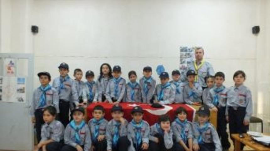 Hisarcık&rsquo;ta İzci &Ouml;ğrencilere Yıldız Takma Ve And İ&ccedil;me T&ouml;reni