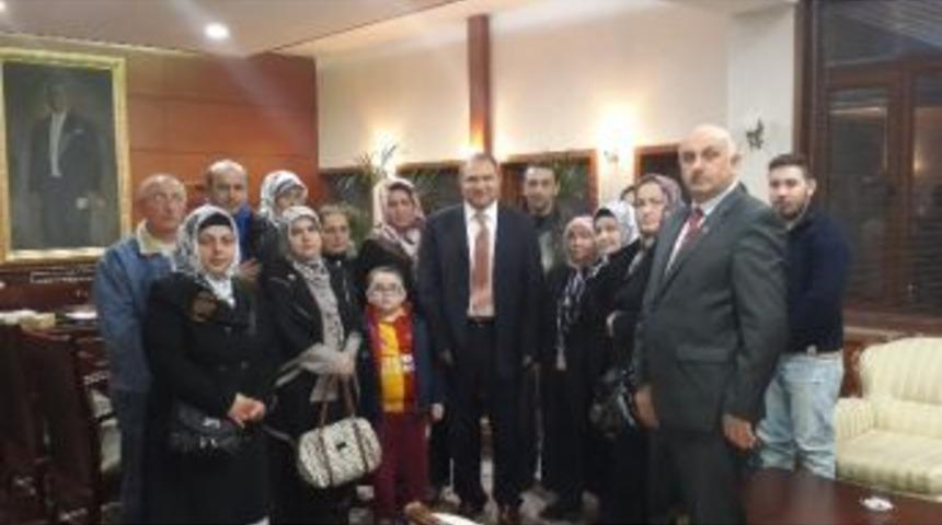 Vali Kaban, Maden Şehitleri Yakınlarını Ağırladı