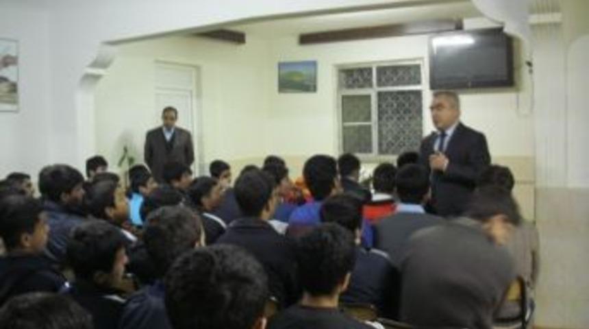 Anadolu İmam Hatip Lisesi, İl Milli Eğitim M&uuml;d&uuml;r&uuml; Aslan&rsquo;ı Ağırladı