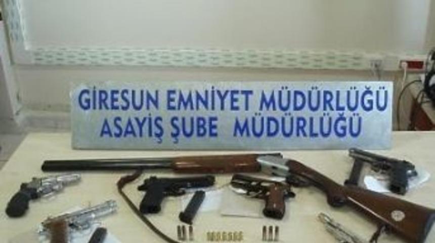 Giresun&rsquo;da Yenı Yıla Silah Atarak Giren 6 Kişi Hakkında İşlem Yapıldı