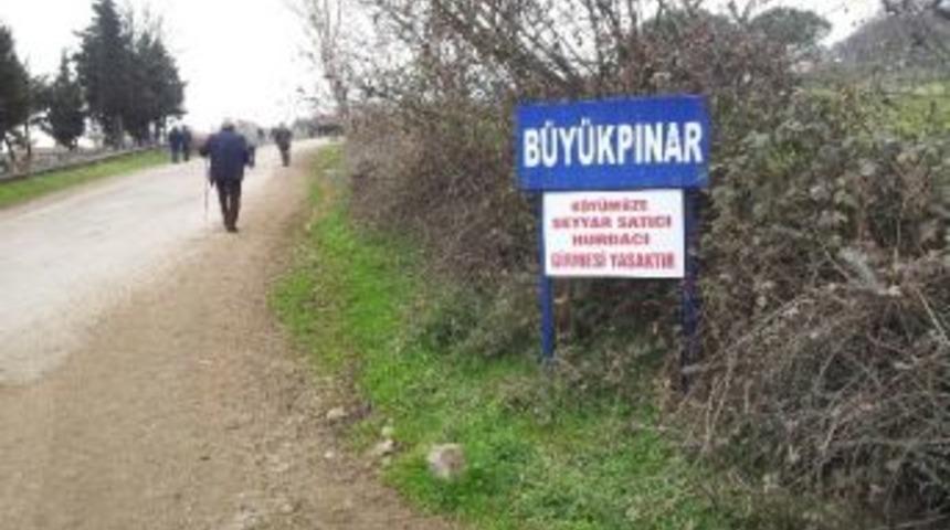 (&ouml;zel) Seyyar Satıcı Ve Hurdacıların K&ouml;ye Girişi Yasaklandı