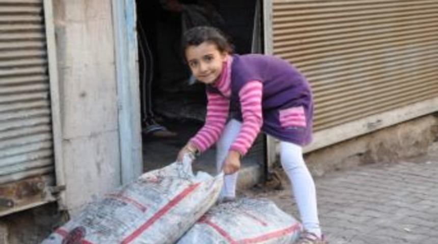 Şahinbey Kaymakamı Uğur Turan, K&ouml;m&uuml;r Dağıttı