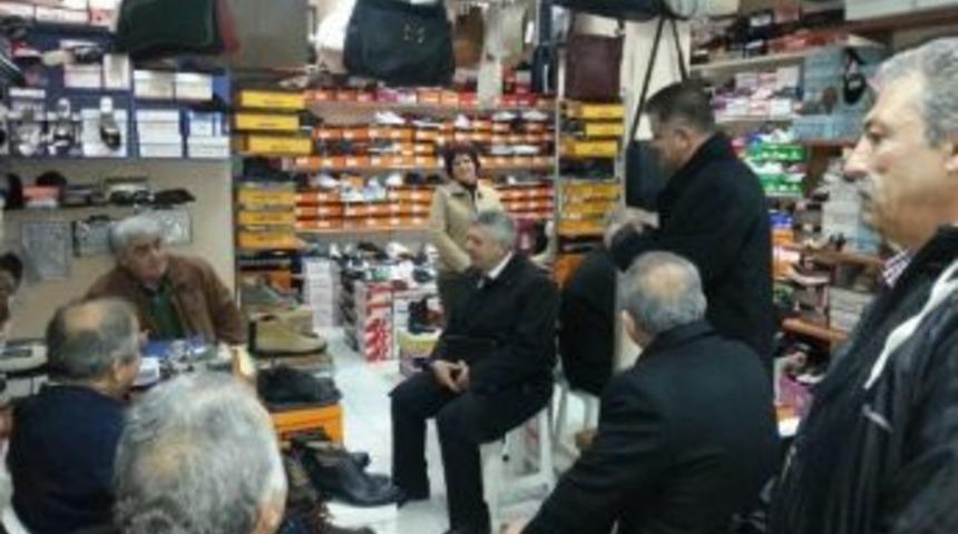 Didim Mhp&rsquo;den Esnaf Ziyaret,.