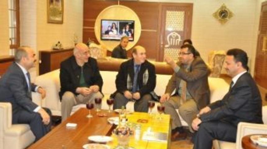 Siirt Üniversitesi Ve Southern Üniversite Heyetinden Vali Aydın'a Ziyaret