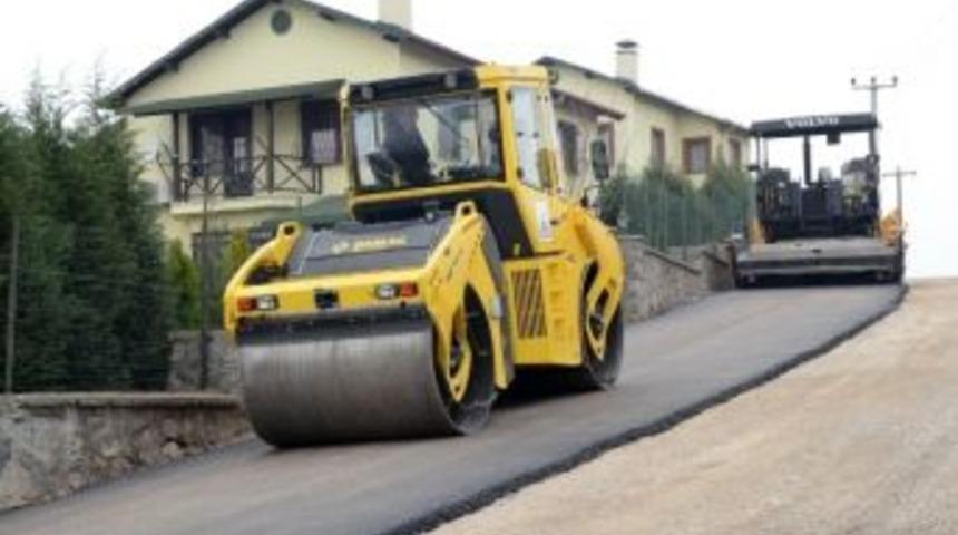 Uzuntarla Bağlantı Yolu Asfaltlandı