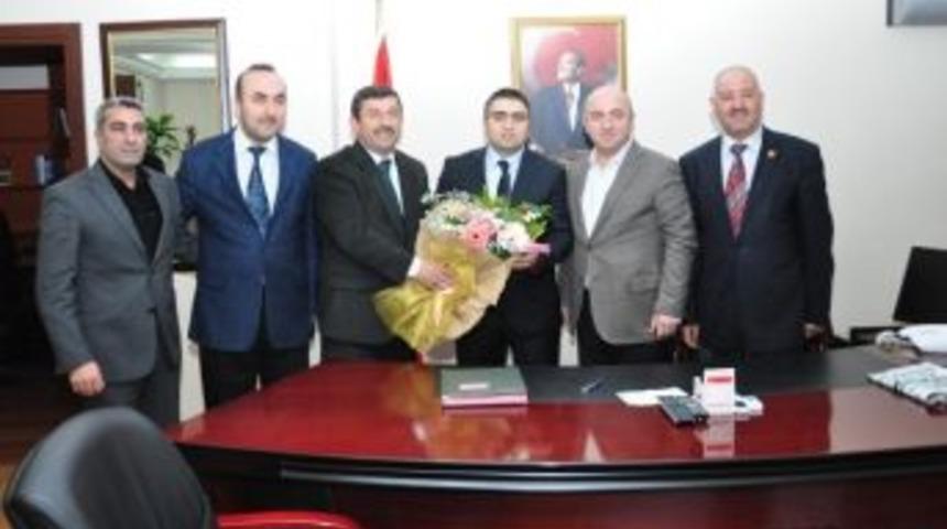 Başkan Karabacak'tan Yeni Kaymakama Hayırlı Olsun Ziyareti