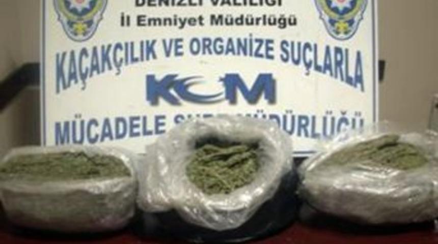 Denizli&rsquo;de Uyuşturucu Operasyonu: 1 Tutuklama