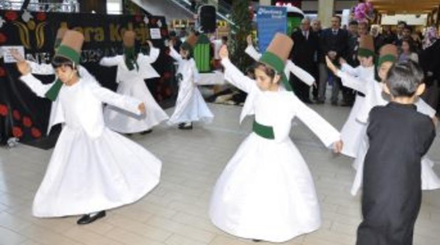 Laralı Miniklerden Sema G&ouml;sterisi