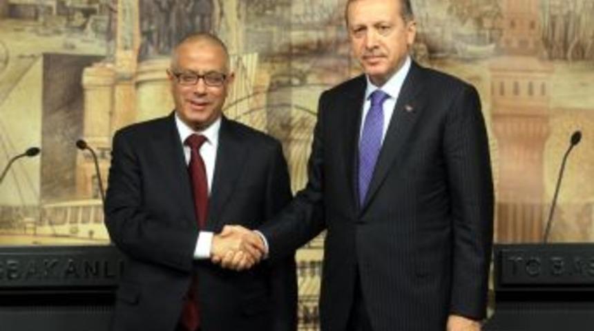 Erdoğan, Libya Başbakanı Zidan Ile G&ouml;r&uuml;şt&uuml;