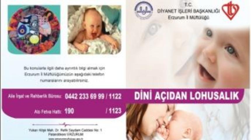 Erzurum İl M&uuml;ft&uuml;l&uuml;ğ&uuml;&rsquo;nden Yeni Doğum Yapan Bayanlara Bilgilendirme Broş&uuml;r&uuml;