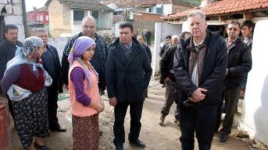 Ortaklar&rsquo;da Yangın Mağduru Aileye Yardım Eli