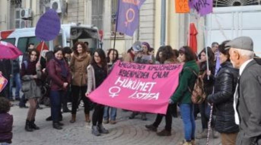 'kadın Cinayetlerini Durduracağız Platformu' Eylem Yaptı