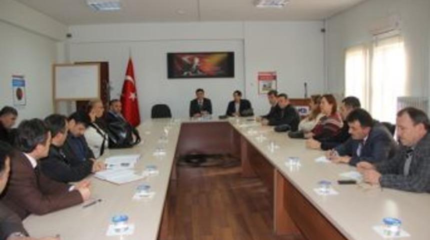 Kadınlar İ&ccedil;in Mesleki Eğitim Projesi toplantısı yapıldı