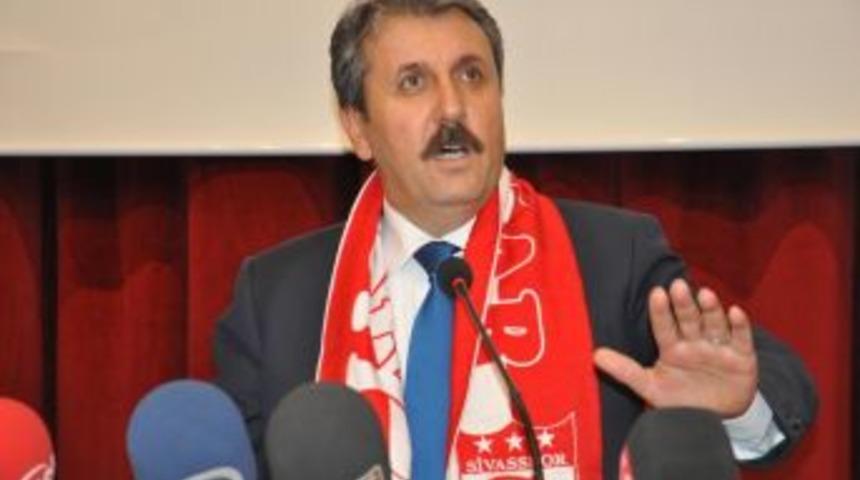 BBP Genel Başkanı Destici, Sivas'ta