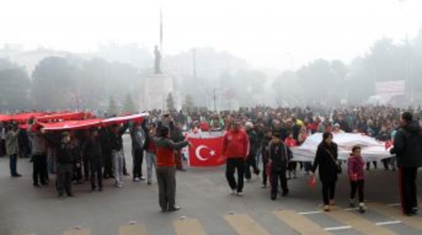 Muğla, Sarıkamış Şehitleri I&ccedil;in Y&uuml;r&uuml;d&uuml;