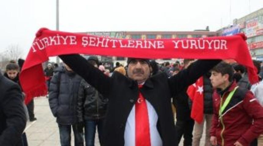 Erzincan&rsquo;da Sarıkamış Şehitleri Anma Y&uuml;r&uuml;y&uuml;ş&uuml; Ger&ccedil;ekleştirildi