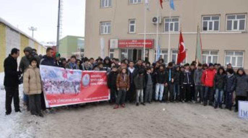 Muş&rsquo;ta Sarıkamış Y&uuml;r&uuml;y&uuml;ş&uuml; Yapıldı