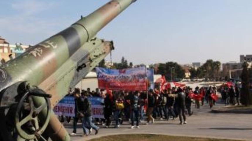 Şanlıurfa&rsquo;da Sarıkamış Şehitlerini Anma Y&uuml;r&uuml;y&uuml;ş&uuml;