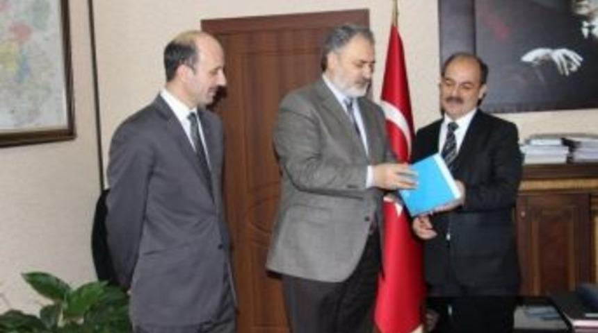 İl M&uuml;ft&uuml;s&uuml; &Ccedil;ınar Kamu Ziyaretlerini S&uuml;rd&uuml;r&uuml;yor