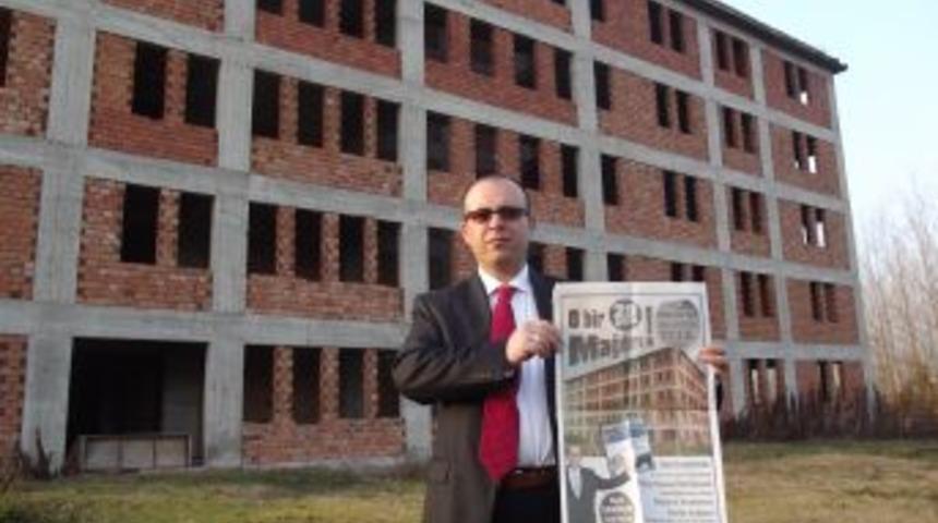 28 Şubat Mağduru Bina Senelerdir Bitirilmeyi Bekliyor