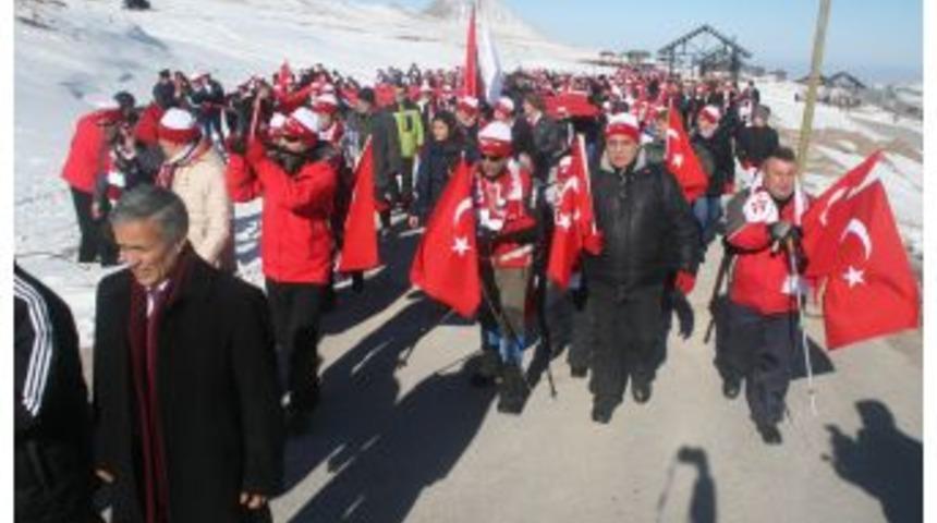 Erciyes&rsquo;te Sarıkamış Şehitleri Anıldı