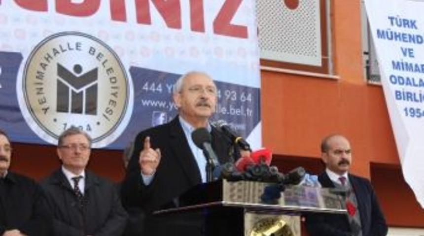 Chp Genel Başkanı Kemal Kılı&ccedil;daroğlu:
