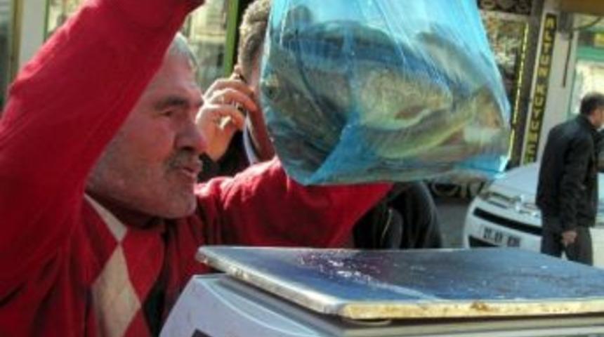 Arabanlı İl&ccedil;esinde Dar Gelirli Aileler Balık Eti T&uuml;ketiyor